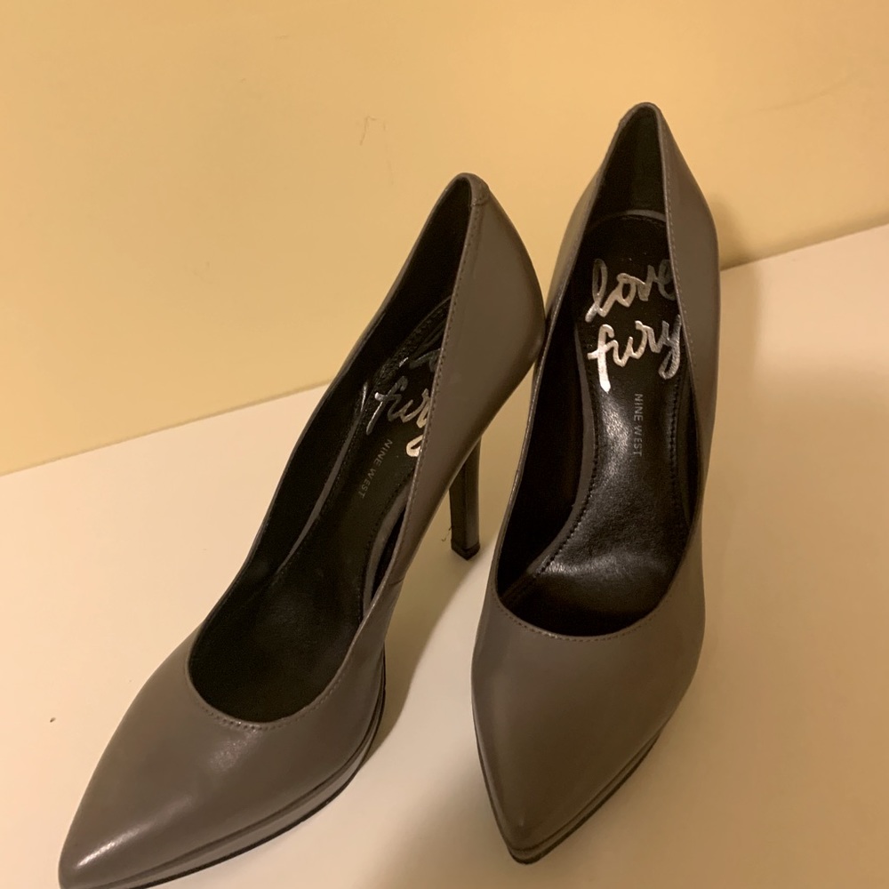 Nine West platform pumps